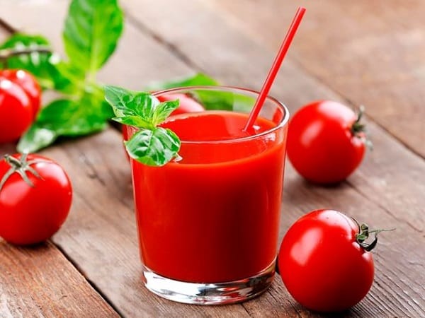 Nước ép cà chua là các loại nước ép giảm cân đẹp da
